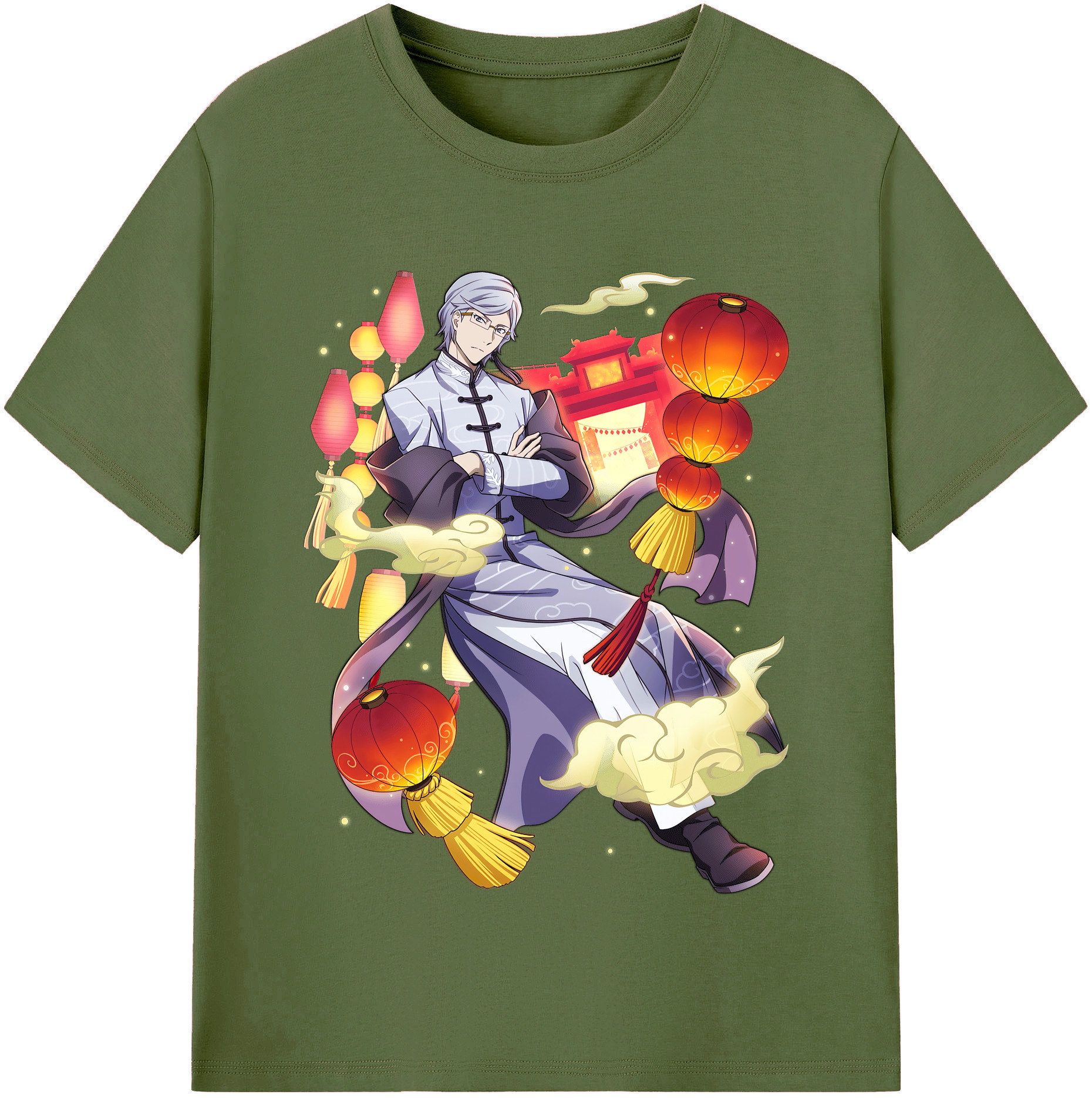 （画像用） 文豪ストレイドッグス Bungo Stray Dogs 綿100％半袖Tシャツ（フロントプリント）